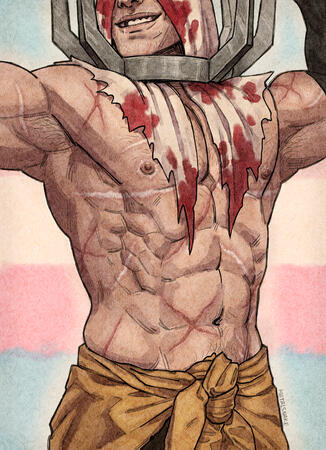 Pride Month Flagellant